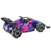 RC závodní auto 1:10 se světly, zvuky a parou, modré