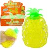 Ananas antistresová squishy s hydrogelovými kuličkami, žlutý