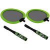 Sada 2 badmintonových raket, 2 badmintonových míčků, zelené