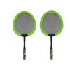 Sada 2 badmintonových raket, 2 badmintonových míčků, zelené