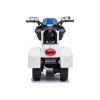 Elektrická policejní motorka TR1912 bílá