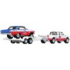 Hot Wheels Premium Team Transport '63 Chevy Nova & '88 Chevy Silverado 3500 HRV42
