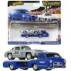 Hot Wheels Premium Team Transport Mercedes-Benz 300SL & '55 Mercedes-Benz Blaues Wunder HRV48
