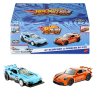 Hot Wheels Pull-Back Speeders 2-pack autíček GT-Scorcher & Porsche 911 GT3 HPR96
