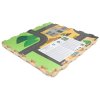 Vzdělávací podlahová pěnová podložka 120x120 Silné pěnové puzzle 4 ks Humbi Městské ulice Město Silnice