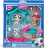 Littlest Pet Shop Sněžný den Snowy Day Play Pack figurky + doplňky