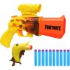 Sada Vystřelovače Nerf Fortnite Peely Pack F2720 + 30 šipek + Páska na šipky + Pěnové terče