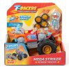 T-Racers Turbo Tuning Teams Sada 10× Autíčko Mega Striker Power Trucks + figurka řidiče 18026