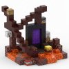 Dream World Minecraft Magnetická Stavebnice Dobrodružství v Netheru 132 dílů XJB110