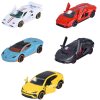 Sada 5 Vozidel Lamborghini Sportovní Auta Kovové Angličáky Dárkový Set