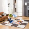 Pěnová Podložka Humbi 180 x 60 Velké Voděodolné Bezpečné Pěnové Puzzle 3 ks Černá