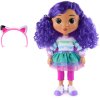 Gábinin Kouzelny Domek, Velká interaktivní panenka Gabby s čelenkou, 32 cm, zvuk