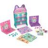 Gabi's Cat House, herní sada 8 v 1, piškvorky, paměťové bingo, dáma, barevný závod