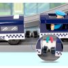 Police Town Train Set Blue 203 km/h