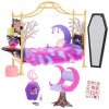 Monster High ložnice Clawdeen Wolf HHK64 + panenka Clawdeen Wolf HRP67
