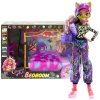 Monster High ložnice Clawdeen Wolf HHK64 + panenka Clawdeen Wolf HRP67