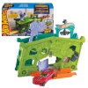 Hot Wheels sada Strašidelná garáž FJN38 + sada drah Hot Wheels 4,5 m BHT77