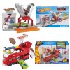 Hot Wheels sada Požár na stanici FJN36 + Odvážná restaurace FJN39