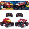 Monster Jam sada dvou dálkově ovládaných vozidel 1:24 Marvel Super Hero Challenge RC