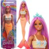 Barbie panenka mořská víla s oranžovým ocasem a tiárou