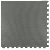 Pěnová podlahová podložka Humbi 180 × 60 cm – velké pěnové puzzle, voděodolné, bezpečné, 3 ks, tmavě šedá