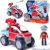 Tlapková patrola Fire Rescue – Ryderova čtyřkolka ATV se střelovačem + figurka