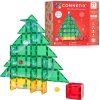 CONNETIX vánoční sada Christmas Tree Special Edition Ball Run Pack – kreativní magnetické kostky 71 dílků