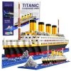 Titanic – stavební bloky 3D, model lodi, 1878 ks