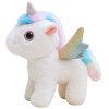 Unicorn plyšový – interaktivní, pohybuje se, vydává zvuky, bílý, 21 cm