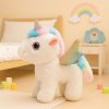 Unicorn plyšový – interaktivní, pohybuje se, vydává zvuky, bílý, 21 cm