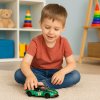 Sportovní auto – kovové, závodní, otevírací dveře, zelené, 1:32