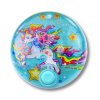 Vodní arkádová hra – unicorn, barevná, kruh 10 cm