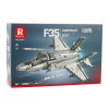Stavebnice stíhačky F-35 Lightning II, šedá, 1490 dílků