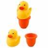 Koupací sada – kachnička, dávkovač mýdla a kelímek, modrá