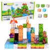 Magnetické stavební kostky – kostky Square World 3D, 114 ks