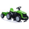 Elektrický Ride On Traktor s přívěsem TR1908T Zelená