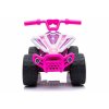 TR1805 Electric Ride-On Quad Bílo-růžová