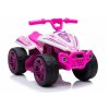 TR1805 Electric Ride-On Quad Bílo-růžová