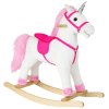 Běžící kůň Unicorn White Sounds Moves Snout Tail 74 cm