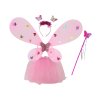 Kostým víla Butterfly převlek Outfit Pink Wings