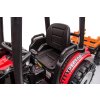 Bateriový tahač s přívěsem Hercules Red 24V