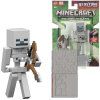 Minecraft Figurka Redstone Charged Skeleton Series 9 cm + příslušenství