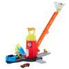 Sada Hot Wheels City Super Hasičská stanice + lité auto