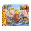 Sada Hot Wheels City Super Hasičská stanice + lité auto