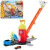 Sada Hot Wheels City Super Hasičská stanice + lité auto