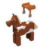 Minecraft Sada figurek: Stáj Makena s koněm + příslušenství 6+