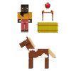 Minecraft Sada figurek: Stáj Makena s koněm + příslušenství 6+