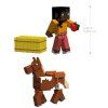 Minecraft Sada figurek: Stáj Makena s koněm + příslušenství 6+