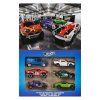Sada 6 kovových vozidel Hot Wheels Silver Series