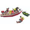 Playmobil Action Heroes Hasičský člun s vodním skútrem, 52 dílků